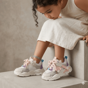Baskets enfants légères et respirantes