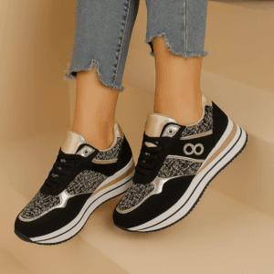 Baskets Femme Chic & Confort – Semelle Épaisse, Style Élégant