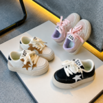 Baskets Enfant Casual à Étoile – Confort, Légèreté & Semelle Antidérapante | Pointures 26 à 36