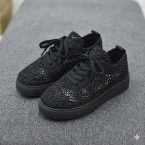 Baskets Femme Dentelle Tendance – Légères, Aérées & Confort Absolu