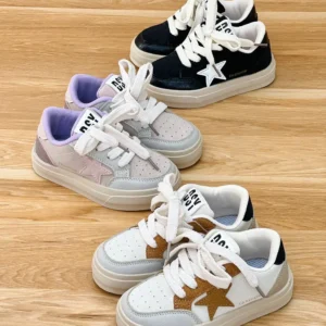 Baskets Enfant "Star" Ultra-Légères - Sneakers Tendance
