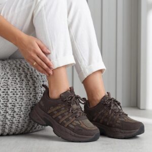 Baskets Chunky Femme Chic & Strass – Confort & Tendance