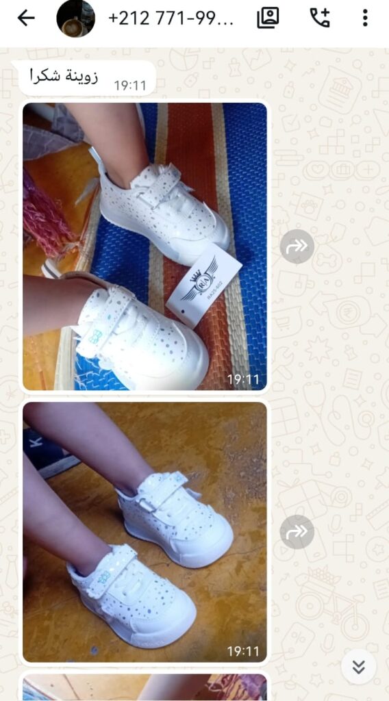 Capture d’avis client WhatsApp